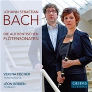 Bach - Authentic Flute Sonatas i gruppen Externt_Lager / Naxoslager hos Bengans Skivbutik AB (601696)