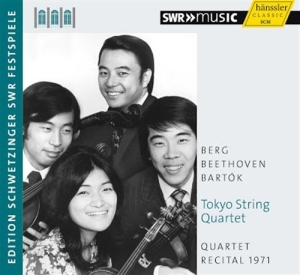 Tokyo String Quartet - Recital 1971 i gruppen Externt_Lager / Naxoslager hos Bengans Skivbutik AB (601704)