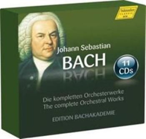 Bach Johann Sebastian - The Complete Orchestral Works i gruppen CD / Klassiskt hos Bengans Skivbutik AB (601705)