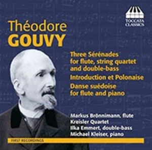 Gouvy - Serenades For Flute i gruppen CD / Klassiskt hos Bengans Skivbutik AB (601744)