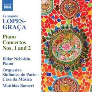 Lopes-Graca - Piano Concertos 1&2 i gruppen Externt_Lager / Naxoslager hos Bengans Skivbutik AB (602270)