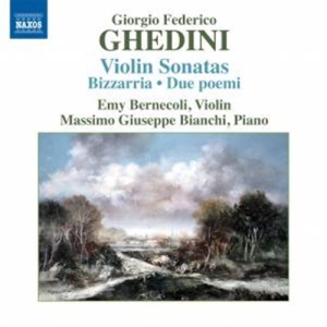 Ghedini - Works For Violin And Piano i gruppen Externt_Lager / Naxoslager hos Bengans Skivbutik AB (602282)