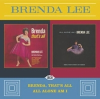 Lee Brenda - Brenda, That's All/All Alone Am I i gruppen CD / Pop-Rock hos Bengans Skivbutik AB (602352)