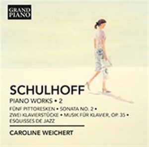 Schulhoff - Piano Works Vol 2 i gruppen Externt_Lager / Naxoslager hos Bengans Skivbutik AB (602620)