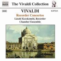 Vivaldi - Recorder Concertos i gruppen Externt_Lager / Naxoslager hos Bengans Skivbutik AB (603066)