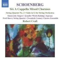 Schoenberg - Six A Cappella Folksongs i gruppen Externt_Lager / Naxoslager hos Bengans Skivbutik AB (603075)