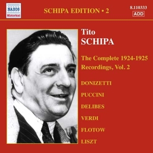 Schipa Tito - Victor Recordings 2 i gruppen Externt_Lager / Naxoslager hos Bengans Skivbutik AB (603086)