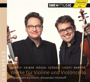 Various Composers - Werke Fur Violine Und Violincello i gruppen Externt_Lager / Naxoslager hos Bengans Skivbutik AB (604357)