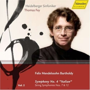 Mendelssohn-Bartholdy Felix - Symphony No. 4 Italien, String Symp i gruppen Externt_Lager / Naxoslager hos Bengans Skivbutik AB (604364)