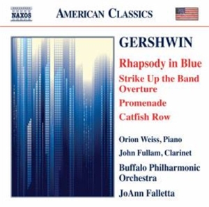 Gershwin - Rhapsody In Blue i gruppen Externt_Lager / Naxoslager hos Bengans Skivbutik AB (604370)