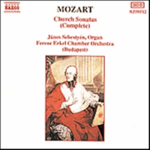 Mozart Wolfgang Amadeus - Church Sonatas i gruppen Externt_Lager / Naxoslager hos Bengans Skivbutik AB (605739)