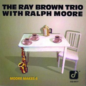Brown Ray/Trio - Moore Makes 4 i gruppen CD / Toppsäljare hos Bengans Skivbutik AB (606194)