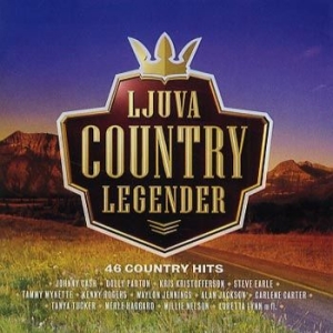 Blandade Artister - Ljuva Country Legender (2CD) i gruppen CD / Country,Samlingar hos Bengans Skivbutik AB (607102)