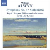 Alwyn - Symphony No. 4 i gruppen Externt_Lager / Naxoslager hos Bengans Skivbutik AB (607200)
