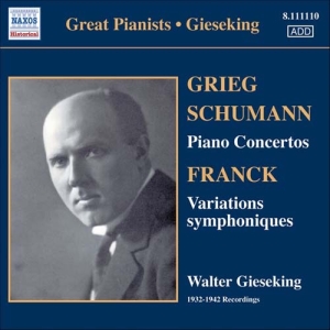 Grieg Schumann - Piano Concertos i gruppen Externt_Lager / Naxoslager hos Bengans Skivbutik AB (607273)