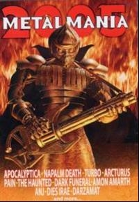 Metalmania 2005 - Various (Dvd+Cd) i gruppen CD / Hårdrock hos Bengans Skivbutik AB (607712)