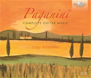 Paganini - Guitar Music i gruppen CD / Klassiskt hos Bengans Skivbutik AB (608631)