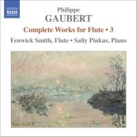 Gaubert - Complete Music For Flute Vol i gruppen Externt_Lager / Naxoslager hos Bengans Skivbutik AB (609035)