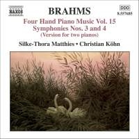 Brahms Johannes - Fyrhändig15 i gruppen Externt_Lager / Naxoslager hos Bengans Skivbutik AB (609102)