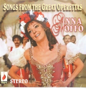 Anna Moffo - Songs From Great Operettas i gruppen CD / Klassiskt,Pop-Rock hos Bengans Skivbutik AB (611311)