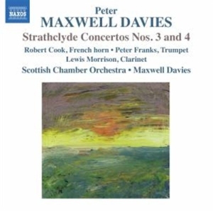 Maxwell Davies - Strathclyde Concerto No 3&4 i gruppen Externt_Lager / Naxoslager hos Bengans Skivbutik AB (611340)