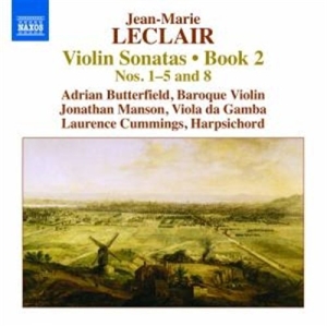 Leclair - Violin Sonatas Book 2 i gruppen Externt_Lager / Naxoslager hos Bengans Skivbutik AB (611355)