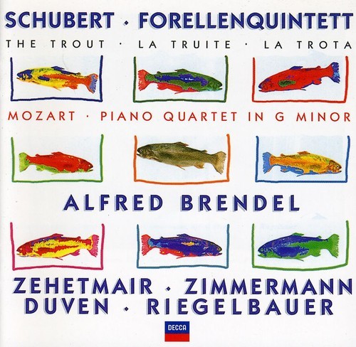 Schubert - Forellkvintetten i gruppen CD / Klassiskt hos Bengans Skivbutik AB (611973)