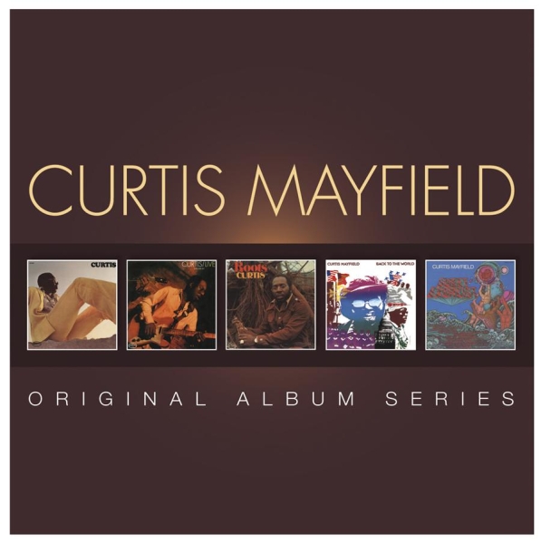 Curtis Mayfield - Original Album Series i gruppen CD / Toppsäljare hos Bengans Skivbutik AB (612356)
