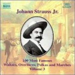 Strauss Johann Ii - 100 Most Famous Works 3 i gruppen Externt_Lager / Naxoslager hos Bengans Skivbutik AB (612767)