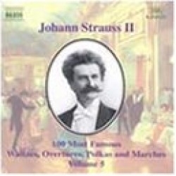 Strauss Johann Ii - 100 Most Famous Works 5 i gruppen CD / Klassiskt hos Bengans Skivbutik AB (612769)