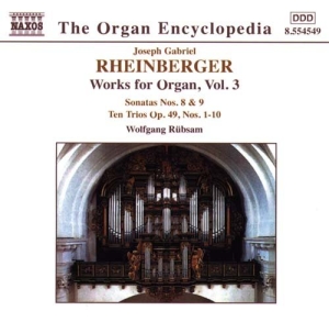 Rheinberger Joseph - Organ Works Vol 3 i gruppen Externt_Lager / Naxoslager hos Bengans Skivbutik AB (612806)