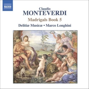 Monteverdi - Madrigals Book 5 i gruppen Externt_Lager / Naxoslager hos Bengans Skivbutik AB (613495)