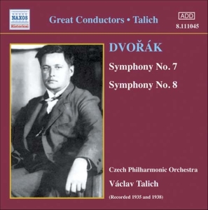 Dvorak - Symphonies Nos. 7 And 8 i gruppen Externt_Lager / Naxoslager hos Bengans Skivbutik AB (613589)
