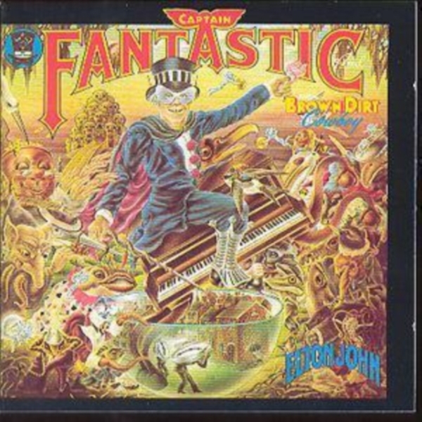 Elton John - Captain Fantastic & Brown Dirt Cowboy i gruppen CD / Toppsäljare hos Bengans Skivbutik AB (615568)