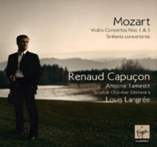 Renaud Capuçon/Antoine Tamesti - Mozart: Violin Concertos 1 & 3 i gruppen CD / Klassiskt hos Bengans Skivbutik AB (618225)
