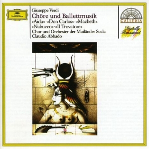 Abbado Claudio Dirigent - Operakörer & Balettmusik Av Verdi i gruppen CD / Klassiskt hos Bengans Skivbutik AB (619178)