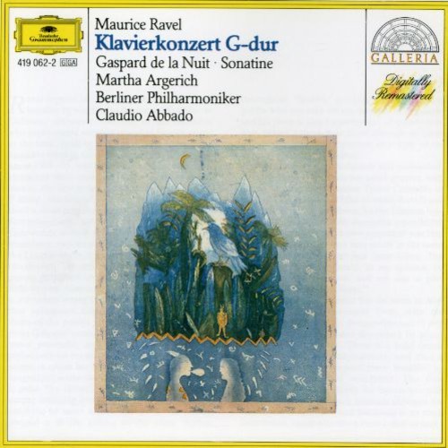 Ravel - Pianokonsert G-Dur + Sonatine Mm i gruppen CD / Klassiskt hos Bengans Skivbutik AB (619220)