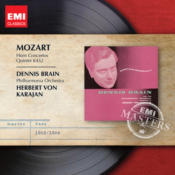 Dennis Brain - Mozart: Horn Concertos Nos. 1- i gruppen CD / Klassiskt hos Bengans Skivbutik AB (619501)