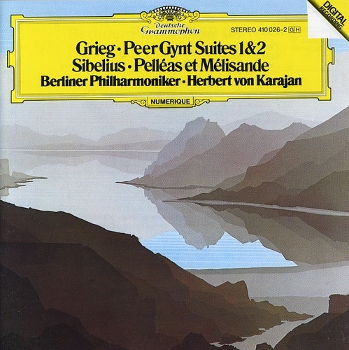 Grieg/Sibelius - Peer Gynt + Pelléas & Mélisande i gruppen CD / Klassiskt hos Bengans Skivbutik AB (619539)