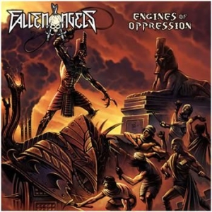 Fallen Angels - Engines Of Oppression i gruppen CD / Hårdrock/ Heavy metal hos Bengans Skivbutik AB (620439)