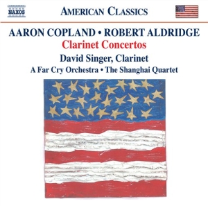 Aldridge / Copland - Clarinet Concertos i gruppen Externt_Lager / Naxoslager hos Bengans Skivbutik AB (620744)