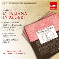 Carlo Maria Giulini - Rossini: L'italiana In Algeri i gruppen CD / Klassiskt hos Bengans Skivbutik AB (621074)