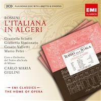 Carlo Maria Giulini - Rossini: L'italiana In Algeri i gruppen CD / Klassiskt hos Bengans Skivbutik AB (621074)