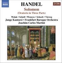 Handel - Solomon i gruppen CD / Klassiskt hos Bengans Skivbutik AB (621209)