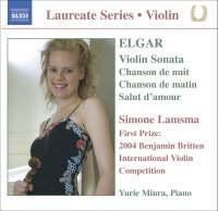 Elgar - Music For Violin And Piano i gruppen Externt_Lager / Naxoslager hos Bengans Skivbutik AB (621307)