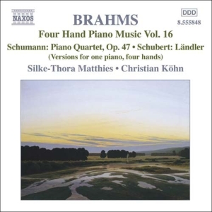 Brahms - Piano Music 4 Hands, Vol. 16 i gruppen Externt_Lager / Naxoslager hos Bengans Skivbutik AB (621376)
