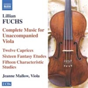 Fuchs - Music For Unaccompanied Viola i gruppen Externt_Lager / Naxoslager hos Bengans Skivbutik AB (621379)
