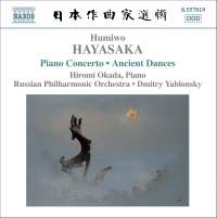 Hayasaka - Piano Concerto No 1 i gruppen Externt_Lager / Naxoslager hos Bengans Skivbutik AB (621382)