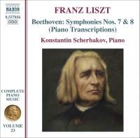 Liszt - Beethoven Symphonies Nos. 7  8 i gruppen Externt_Lager / Naxoslager hos Bengans Skivbutik AB (621385)