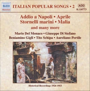 Italian Popular Songs - Volume 2 i gruppen Externt_Lager / Naxoslager hos Bengans Skivbutik AB (621393)